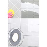 Munico Için 0.50 cm Şık 50MT Şerit Tuvalet Tasarım Arası Gümüş Banyo Mermer Banyo Mutfak Için Ideal Seçim