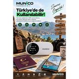 Munico Imei Kaydı Bitenler Için ! Sım Kart Destekli Mobil Wifi Router Taşınabilir Internet Modemi Telefon
