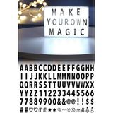 Munico Işıklı Not Motivasyon Harfli Dekoratif A5 LED Pano Tablo Sayı Yazı Aşk Isimleri Yazı Pilli Tablo Pro