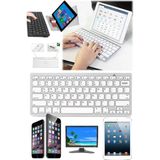 Munico Klavye Wireless Seti Uyumlu Ses Çıkarmayan Klavye Seti Notebook Mac Tv Tablet Uyumlu Beyaz