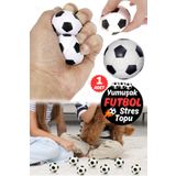 Munico Köpük Kauçuk Futbol Topu Stres Giderme Oyuncak Küre Sıkma Oyuncak El Egzersiz Topu Mini Boy Elcik