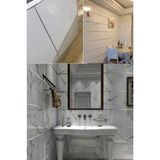 Munico Mermer Banyo mt Arası Şık Tasarım Gümüş Şerit Için 1 Bant cm Mutfak Mutfak Fayans Için Ideal Seçim