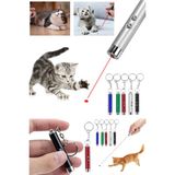 Munico Mini Anahtarlık Lazer Kedi Köpek Eğlenceli Aliminyum LED Oyuncak 3 Fonksiyonlu Kedi Oynatmak Için