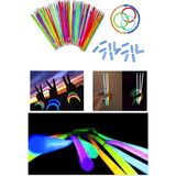 Munico Parti Konser Etkinlikler Için Esnek Neonlu Neon Stick Çubuk Fosforlu Parti Çubuğu Neon Çubuk Fosfor