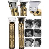 Munico Profesyonel El Tıraş Makinesi Gold Super Stil Sakal Saç Tıraş Makinesi Şarj Edilebilir Portatif Pro