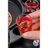 Munico Profesyonel Shot Bardak Seti Rulet Kıbrıs Kumarhane Konsepti Etkinlik Parti Yetişkin Oyuncağı Shot - Şeffaf
