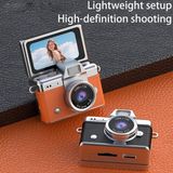 Munico Retro Tarzı Mini Ccd Kamera Ekranlı Anahtarlık Dijital Kamera 1080P Lens Çevirmeli Dijital Kamera