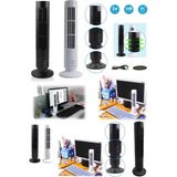 Munico Sessiz Portatif Soğutucu Dikey Gamer Fanı Ekran Kartı Soğutucu Tower Fan USB Serinletici Ayarlanır - Çok Renkli