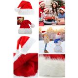 Munico Sevimli Noel Şapkası Süper Yumuşak Peluş Noel Baba Şapkası Fantezi Şık Noel Yetişkin Noel Baba Şapka