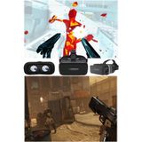 Munico Shinecon Vr Box 3D Sanal Gerçeklik Gözlüğü 4-6 Inç Uyumlu Film Oyun Meta Worlds - Siyah