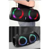 Munico Su Geçirmez Bluetooth Hoparlör Duş RGB Işıkları ile 100W Yüksek Güçlü Taşınabilir Bluetooth Hoparlör