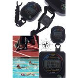 Munico Su Geçirmez Dijital LCD Kronometre Chronograph Sayacı Profesyonel Alarm Spor El Tipi Zamanlayıcı Pro