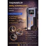 Munico Tır Kamyon Seyahat Dostu LED Işıklı Jump Starter Powerbank Akü Takviye Ünitesi Şöförlere Özel