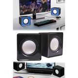 Munico Tv Bilgisayar Pc Laptop Için Kablolu 2’li Oyuncu Hoparlörü Masaüstü Speaker 3.5mm
