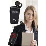 Munico Uzun Çalışma Süresi Teleskopik Uygun Yaka Klipsi Mini Kulak Içi Spor Kablosuz Bluetooth Kulaklık