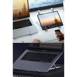 Munico Windows Ipad Laptop Uyumlu Business Plastik Macbook Standı Kademeli Yükseklik 6 & Için Ideal Seçim