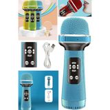 Munico Yeni 3'ü 1 Arada Kablosuz Bluetooth Karaoke Ktv Mikrofon El Tipi Kablosuz Kayıt Oynatıcı Cihaz