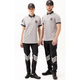 Münih Güvenlik T-Shirt Unisex | Güvenlik Görevlisi Polo Yaka Tişört, Personel Üniforma, Iş Kıyafeti - Gri - XS