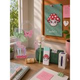 Munis Glitter / Simli Kırtasiye Seti / Glitter Kalem Kutusu, Hb Kalem, Silgi, Washi Bantlar, Kalemtraş - Yeşil