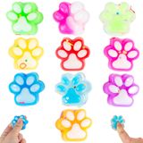 MUNSKT Squishy Kedi, 10 Adet Taba Yumuşacık Pedi, Rastgele Renk, Yumuşacık Fufu, Mükemmel Doğum Günü Hediyeleri, Ofis Masa Süslemeleri Düğün Hediyeleri