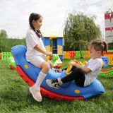 Mupark Çocuk Tahterevalli - Çocuk Oyun Parkı - Anaokulu - Kreş - Çocuk Aktivite - Çoklu Kullanım - Mavi