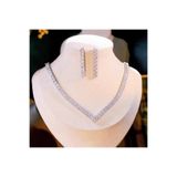 muptejewelry Su Yolu Set Takım Abiye Set Gerdanlık