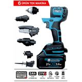 MUR-9019 6 Lı Değişen Kafa Tilki Kuyruğu Taşlama Darbeli Vidalama Kırıcı Hilti Testere