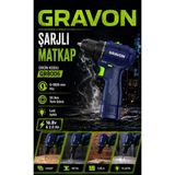 Mur-Cell Gravon 16.8V 2.0AH Şarjlı Matkap 55NM