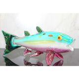 Murano Cam El Yapımı Balık Figürü Biblo Dekoratif Obje 37x16 cm | El Yapımı, Murano Cam, 37 x 16 cm, Dekoratif Obje, Lüks Tasarım