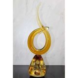 Murano Cam Tasarım Obje - 41x13cm