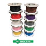 Murat 1 Mm Tesisat Kablosu kalaylı beyaz 1 Mt