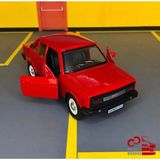 Murat 131 1/36 Ölçek *c&c Model Garage* Çek Bırak Diecast Metal Model Oyuncak Araba - Kırmızı