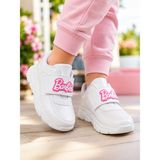 Murat Baby Barbie Işıltılı Kız Çocuk Spor Ayakkabı – Rahat & Şık Tasarım - 00001-Beyaz