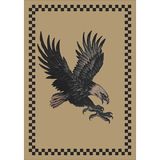 Murat Kağıt Paspas Murat Kartal Figürlü Kağıt Oto Paspas 100 Adet Bej Renk 35 x 50 cm Kaliteli Malzeme ile