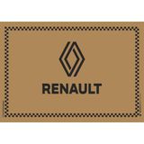 Murat Kağıt Paspas Murat Renault Kağıt Oto Paspas 130GR 100 Adet Kalın Kraft Malzeme ile Universal Uyumlu - Kahverengi