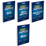Murat KPSS Tarih + Coğrafya + Vatandaşlık + Türkçe Defteri 4 lü Set Murat Yayınları