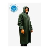 MURAT UYGUN Unisex Yeşil Pvc Yağmurluk Çıtçıtlı