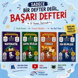 Murat Yayınları 2026-2027 Müfredat 5 Sınıf Maarif Model ( Türkçe-Matematik-Fen-Sosyal Bilgiler ) Bağlantı Temelli Sorulu Öğrencim Defter Kitap Konu