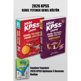 Murat Yayınları 2026 KPSS Lisans- Genel Yetenek - Genel Kültür Tek Kitap Konu - Soru 2 li Set Hediyeli
