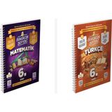 Murat Yayınları 6. Sınıf Öğrencim Defterleri Türkçe- Matematik Set.