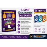 Murat Yayınları Lgs Matematik Öğrencim Defteri-Lgs 3'Lü Kurumsal Deneme Hediyeli!!