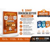 Murat Yayınları Lgs Türkçe Öğrencim Defteri-Lgs 3'Lü Kurumsal Deneme Hediyeli!!