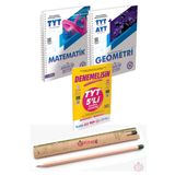 Murat Yayınları TYT Matematik ve TYT AYT Geometri Öğrencim Defteri - Denemelisin 5'li Karma Deneme