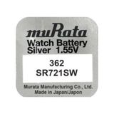 Murata 362 SR721SW 5'li Saat Pili