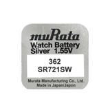 Murata 362 SR721SW Saat Pili
