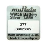 Murata 377 SR626SW Saat Pili
