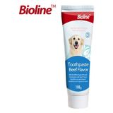 Muratech Bioline Köpekler Için Biftek Aromalı Diş Macunu 100 gr - Renkli
