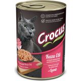 Muratech Crocus Yetişkin Kedi Kuzu Etli Yaş Mama 400 gr x 4 Adet