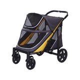 Muratech Eurodog Katlanabilir Köpek Arabasıgri Sarı 112X65X100 cm