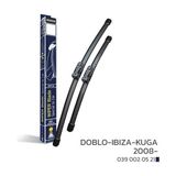 Muratech Niken Doblo-Ibiza-Kuga 2008- Araca Özel Silecek - Siyah